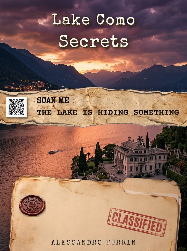 Lake Como Secrets — book cover by Michael Jones